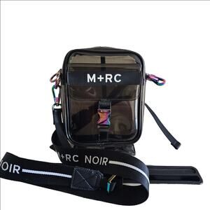 M+RC Noir Ghost Hills PVC Black Rainbow Crossbody Bag